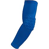 CHAMPRO Tri-Flex Compression Arm Sleeve with Padded Elbow for Football, Basketball, and More
