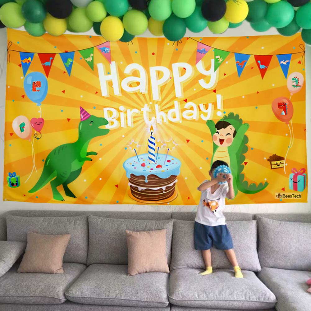 Best baby dinosaur party table cloth