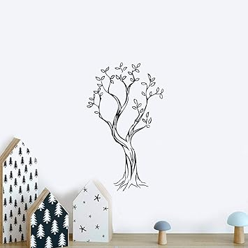 Etiqueta De La Pared Pegatinas Decorativas Pared Casa De Madera De