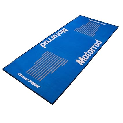 Biketek Motorrad Garagenmatte Serie 3 Motorrad Logo