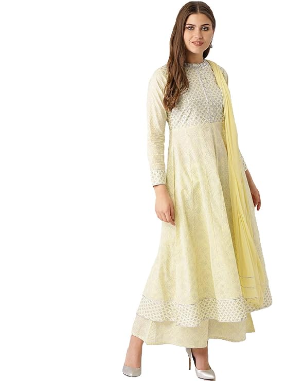 Women Rayon Printed Kurta Palazzo & Dupatta Set