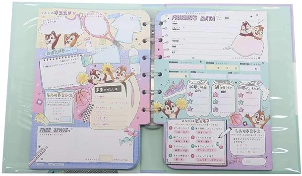 Amazon Co Jp チップ デール プロフ帳 プロフィールブックディズニー クラックス サイン帳 キャラクター グッズ 通販 文房具 オフィス用品