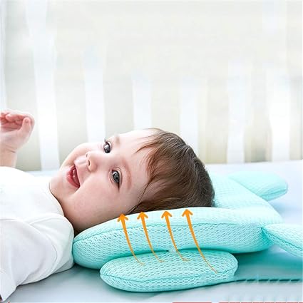 Amazon Co Jp Wlixz ベビー枕 ベビー 横向き寝枕 頭部形状矯正 0 1歳の新生児に最適 スポーツ アウトドア