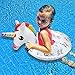 Kiddy Inflatable Unicorn Swim Ring - Happytime 2019 Pool Swim Ring Toys with Handle Water Fun Beach Party Toys for 3 Up Years Olds Kids