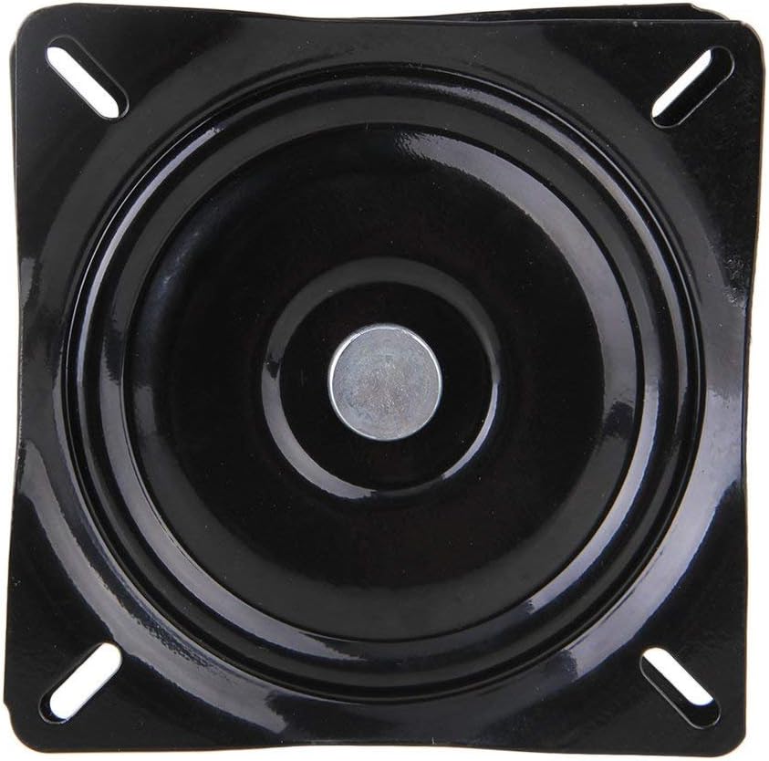6'' Square Swivel Replacement for Recliner Chair or Furniture - Ball Bearing Swivel A3 Steel Plate