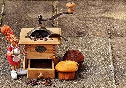 Amazon Com Home Comforts Laminated Poster Muffin Coffee Grinder