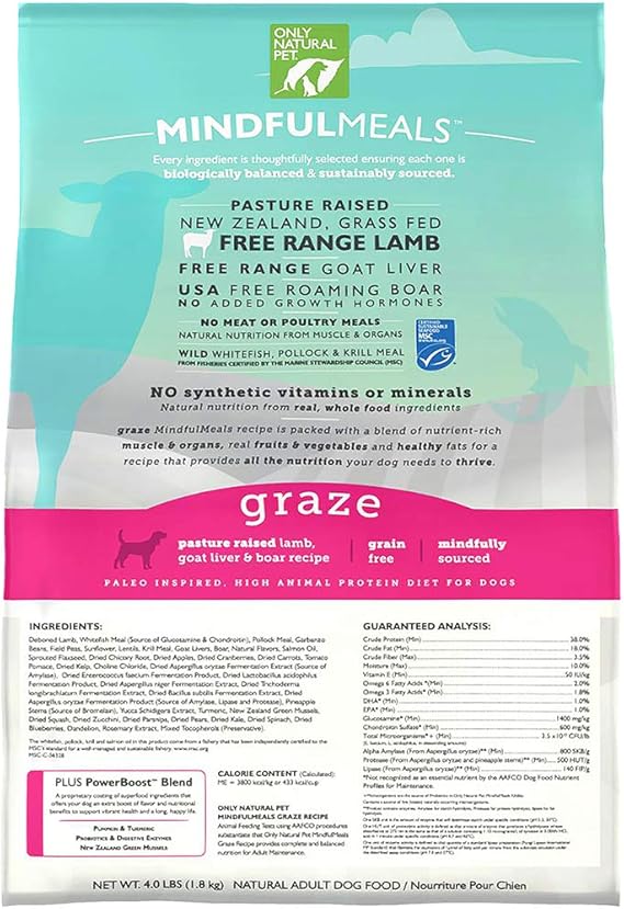 only natural pet mindful meals