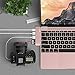 DITONG Type-C USB 3.0 Hub C 5 in 1 Aluminum Multi-Port Adapter with 2 USB 3.0 ports, a SD and Micro SD Card slots and a USB-C Charging port for 12 I MacBook Pro 2015/2016, 2017 MacBook Pro (Gold Rose)