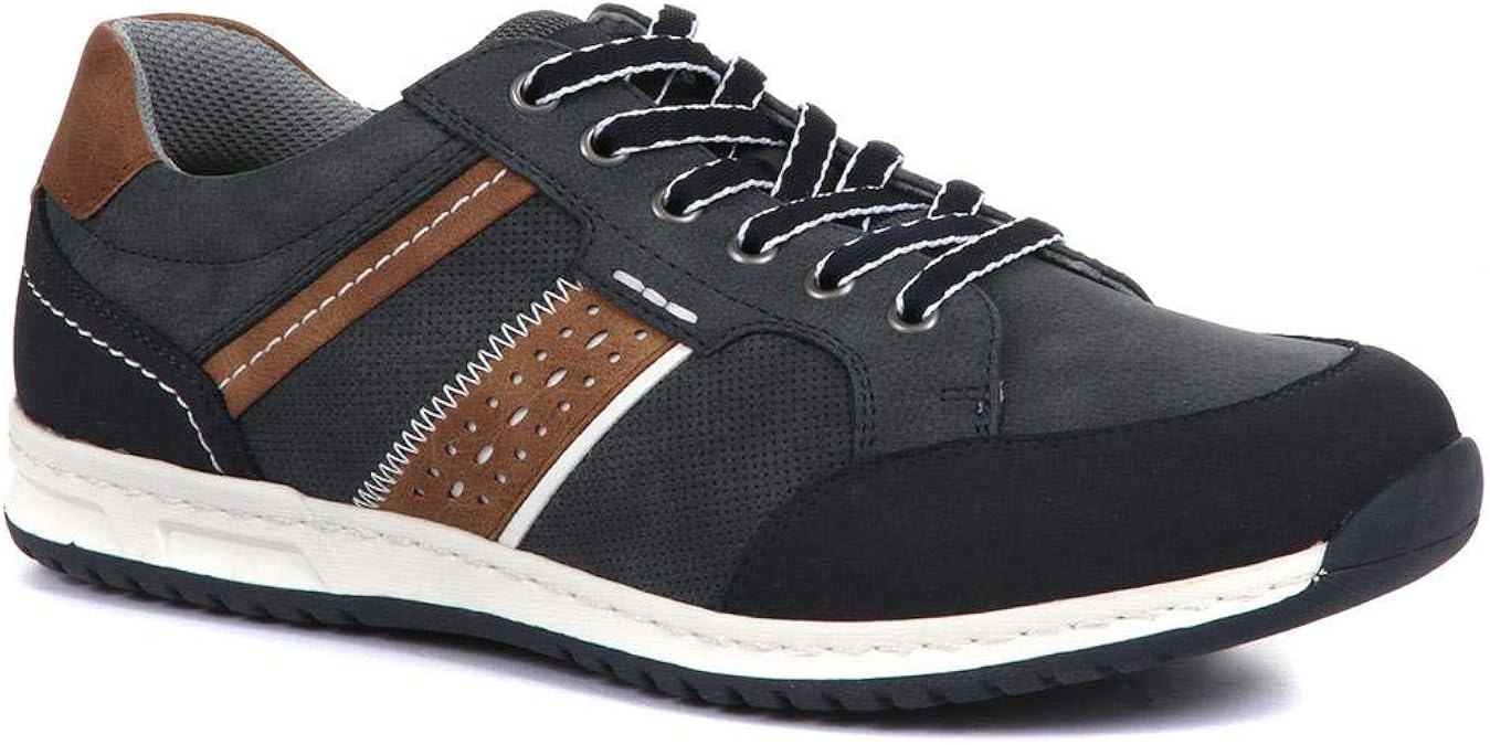 Pavers Wide Fit Men's LaceUp Trainers 319 773 Amazon.co.uk Shoes & Bags