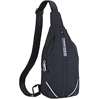 Waterfly Small Crossbody Sling Backpack Anti Theft Backpack for Traveling Chest Shoulder Bag