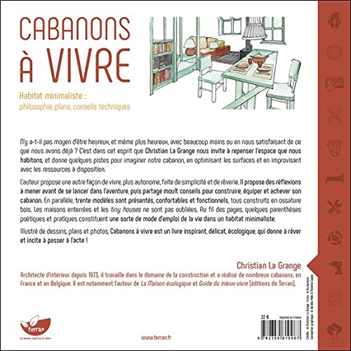 Cabanons à vivre - Habitat minimaliste : philosophie, plans, conseils techniques