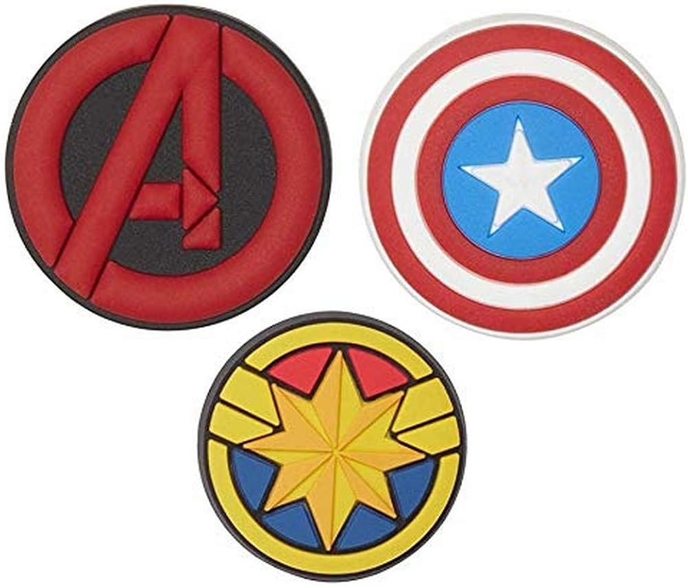 crocs charms marvel