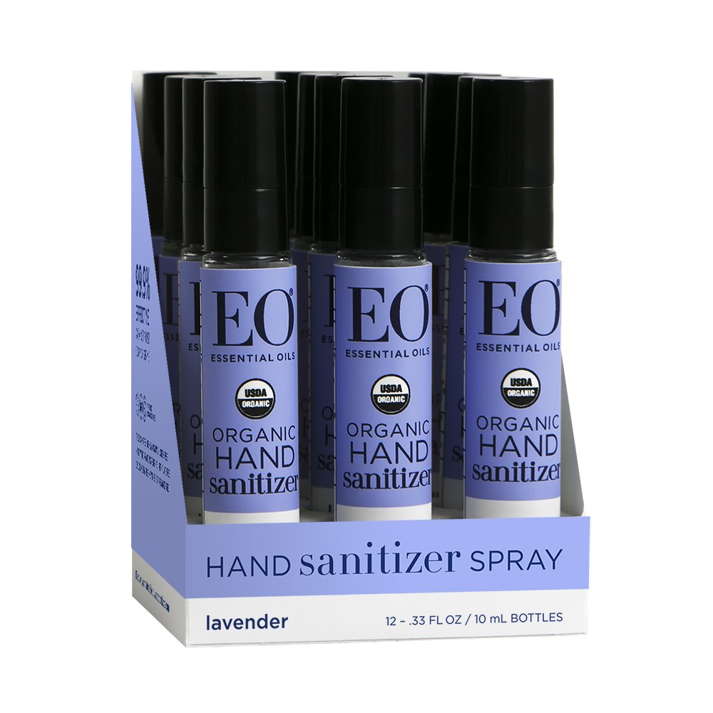 Amazon.com : EO Sanitizing Hand Wipes, Organic Lavender