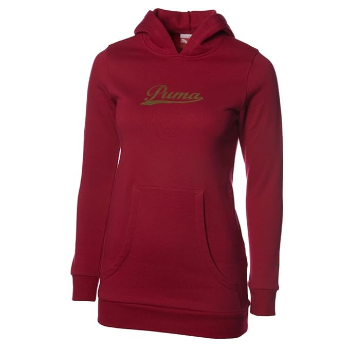 felpa puma bambino rosso