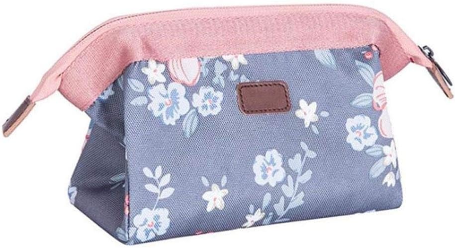 Yann Pencil Case Large Capacity Zip Pen Bag Simple Purse Cosmetic Makeup Tool Beauty Brush Organizer Bag Cute Small Storage Dark Grey