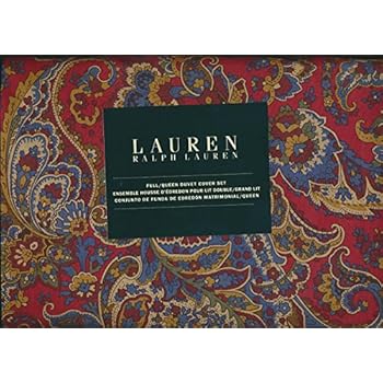 Amazon.com: Ralph Lauren Damask Paisley 3pc Full Queen