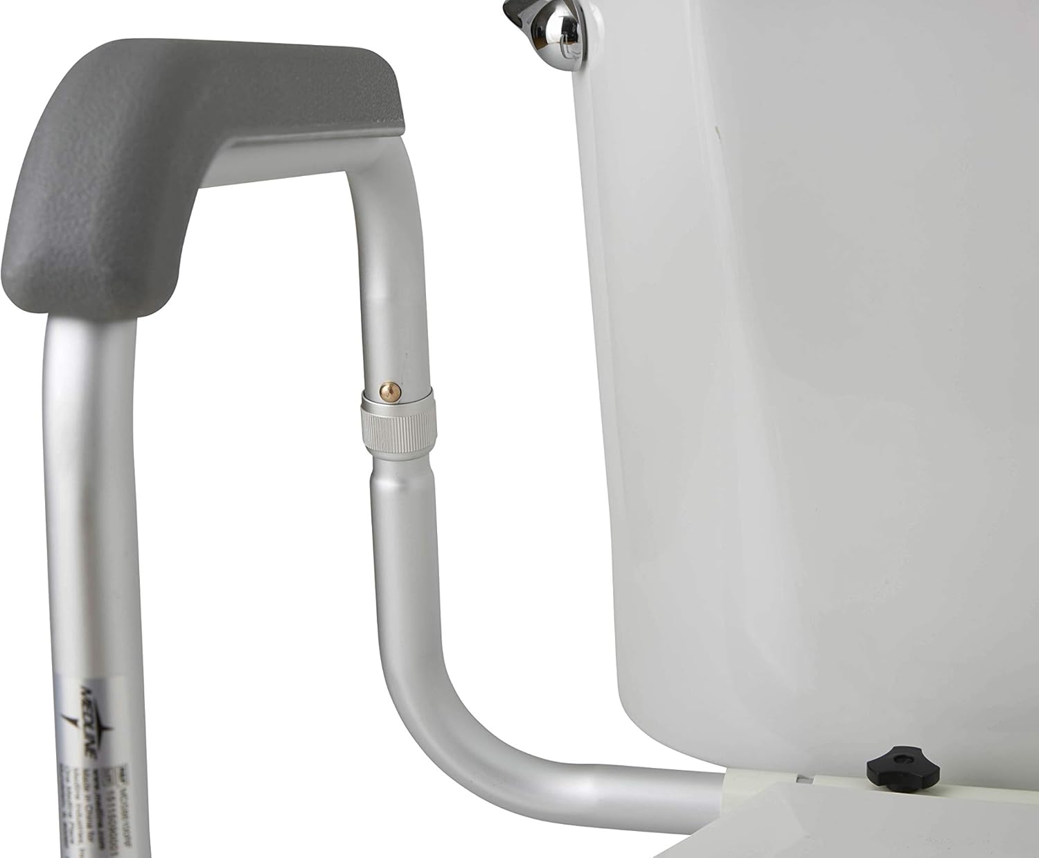 Medline Toilet Safety Rails, Safety Frame for Toilet with Easy Installation, Height Adjustable Legs, Bathroom Safety: Health & Personal Care