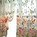 Daxin Butterfly Panel Scarf Window Curtain Screens Balcony Sheer Valances Home