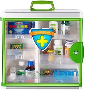 Caja Médica Con Cerradura, Botiquín De Primeros Auxilios, Botiquín De