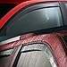 Auto Dynasty Compatible with Tacoma 2DR Extended Cab 4 Pieces Tape-On Window Visor Deflector Rain Guard