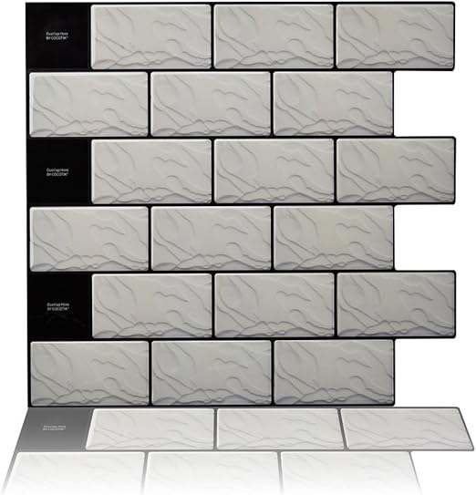 Amazon Com Cocotik 10 5 X10 Peel And Stick Decorative Backsplash