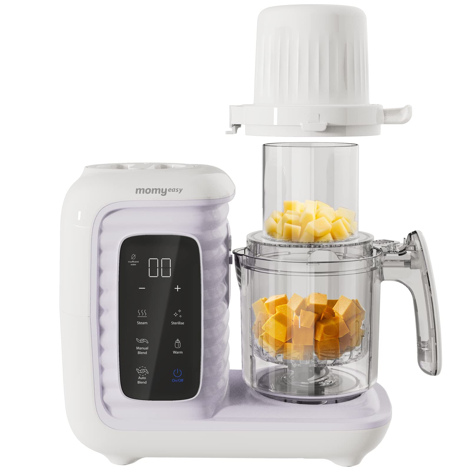 Photo 1 of Baby Food Maker, Multifunction Baby Food Processor Chopper Grinder, Baby Food Steamer and Puree Blender in-One, with Bottle Warmer, Auto Cooking & Grinding with Touch Control Panel&Self Cleans
