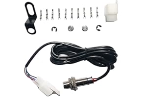 SECLUDE Speed Sensor Adapter for Universal Motorcycle Speedometer Tachometer Gauge with Sensor Mount