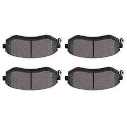 cciyu D1539 Front Semi-Metallic Disc Brake Pads Kit