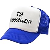 Guacamole - I'm EGGSCELLENT - Regular Funny - Vintage Retro Style Trucker Cap Hat