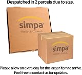 simpa Large 100cm Plastic Sand & Water Pit Tray Purple with Adjustable Stand view 3