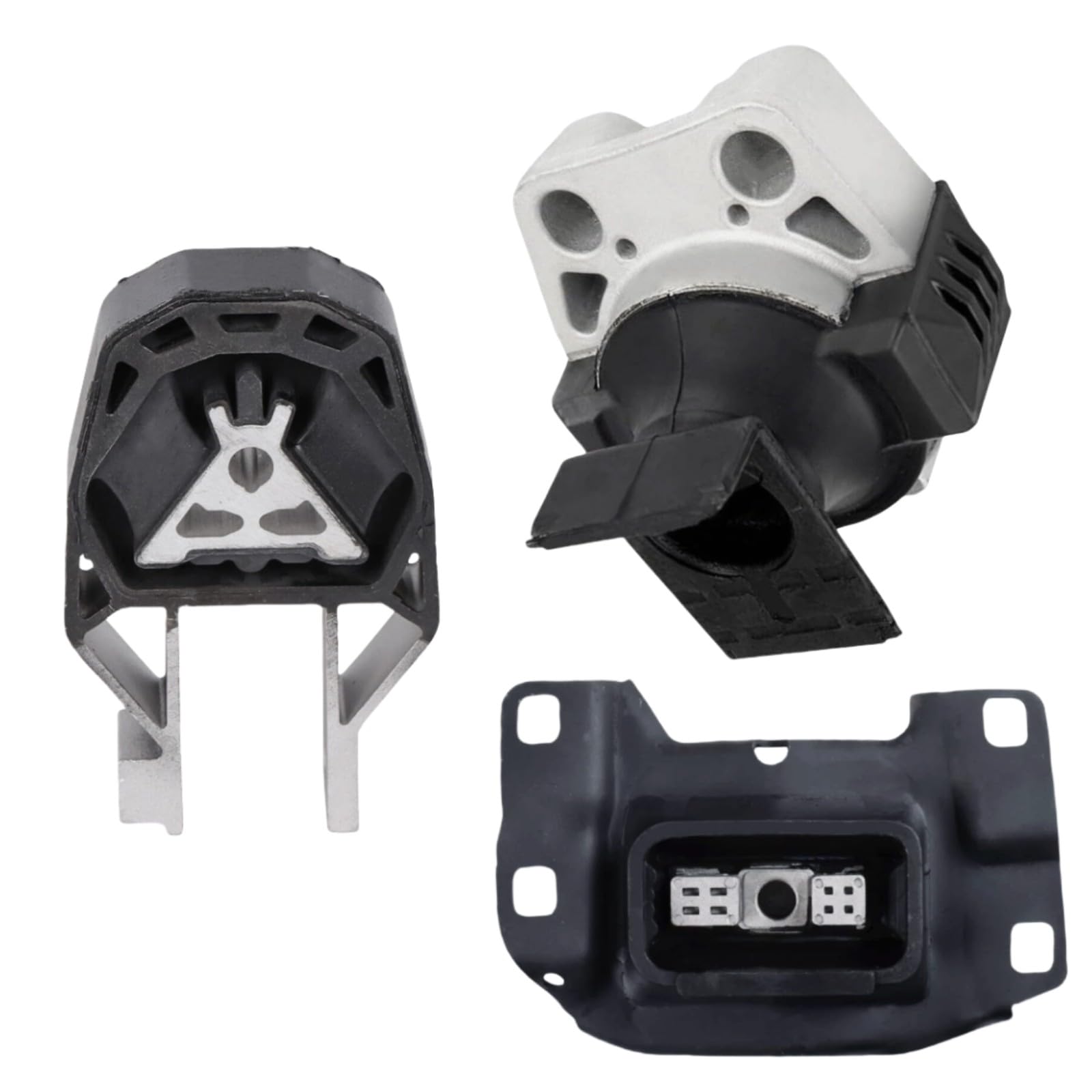 Photo 1 of *ONLY 2 PIECES* Engine Motor Mount Set 3Pcs Fits for 2012 2013 2014 2015 2016 2017 2018 Focus L4 2.0L 3214 3103 3238 A5312 A5520 A5612 5S4Z6038AA CV6Z6068A AV6Z6068A 5S4Z6038BA 5S4Z6038BB 5S4Z6038CA