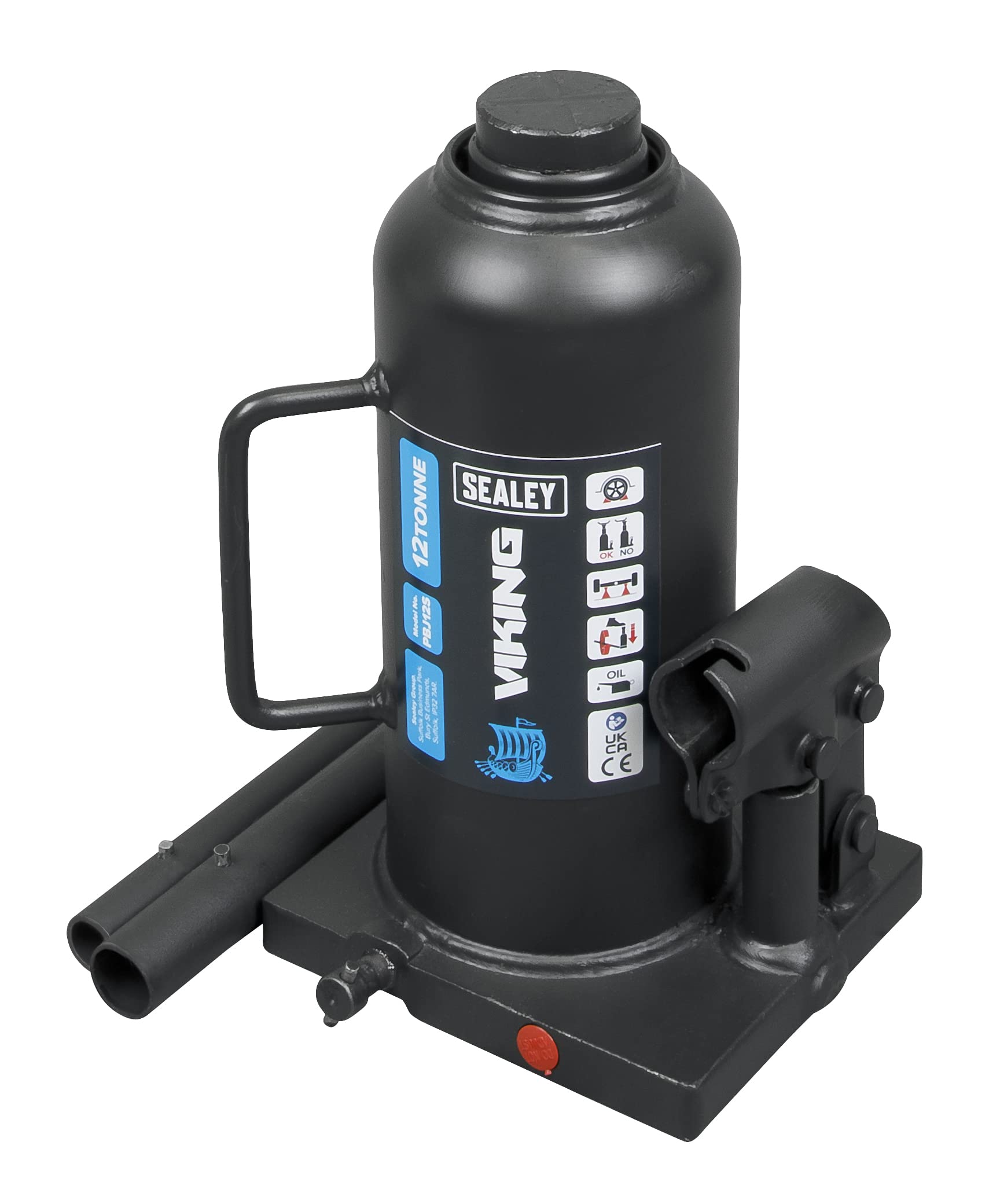 Sealey Bottle Jack, 12 Tonne - PBJ12S