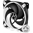 ARCTIC BioniX P120 - PC Fan, 120mm Gaming Case Fan with PWM Sharing Technology (PST), Pressure-optimised, Quiet Motor, Computer, Fan Speed: 200-2100 RPM - White