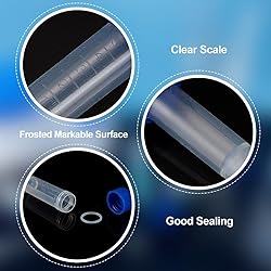 OLYCRAFT 36Pcs 5ml Cryo Tubes Plastic Vials with