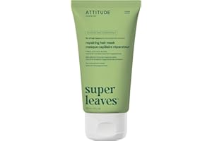 ATTITUDE Repairing Hair Mask, Made in Canada, Nourishes and Improves Hair's Appearance, Fabulous Oils Blend, Abyssinian Oil, 
