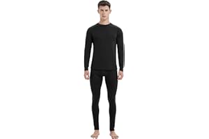 Iguana Mens 100% Merino Wool Base Layer Sets for Ski Lightweight Thermal Underwear