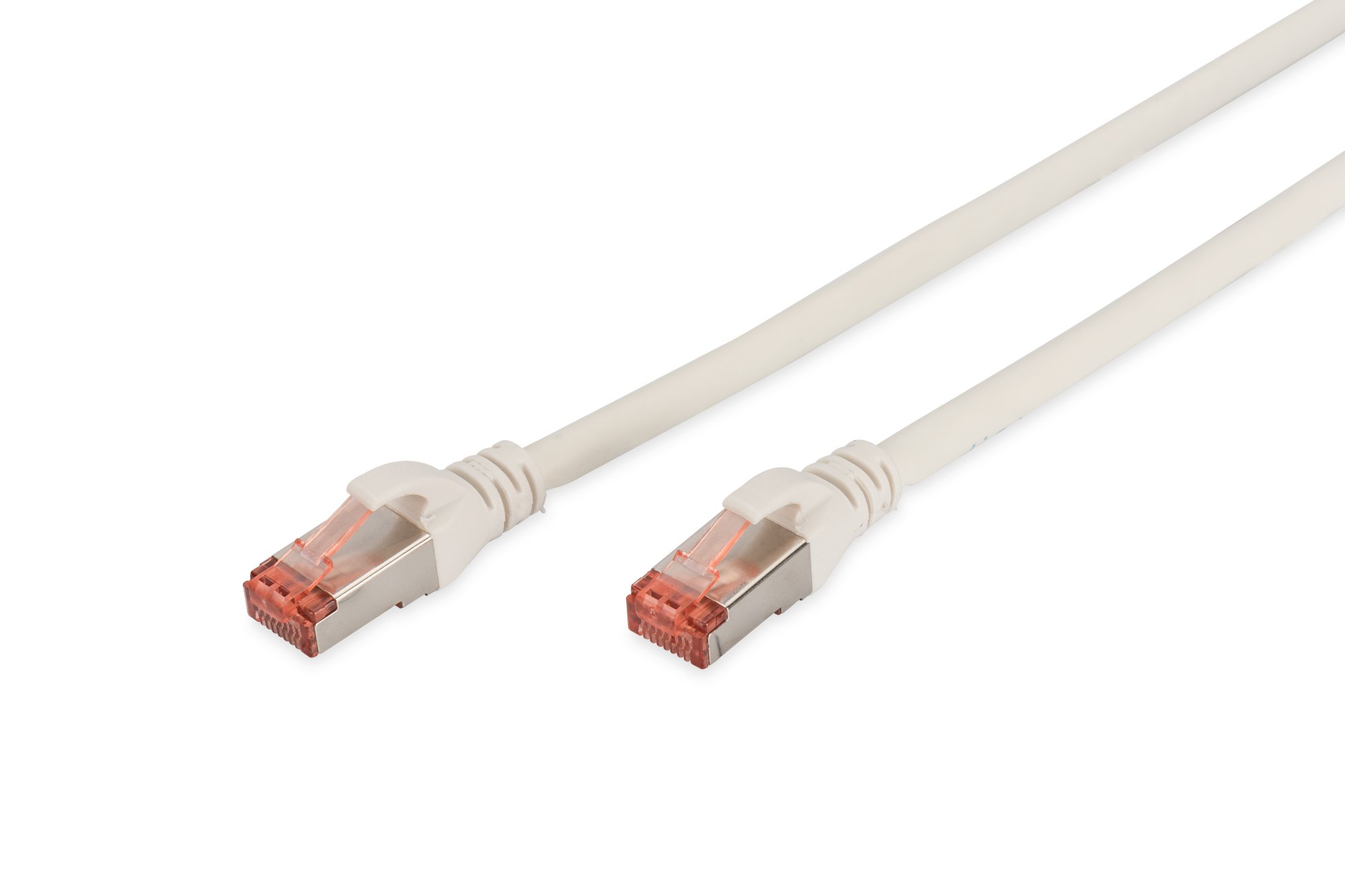 Digitus LAN Cable Cat 6-3m - RJ45 Network Cable - S/FTP Shielded - 1 Gbps - Compatible with Cat6A and Cat7 - White