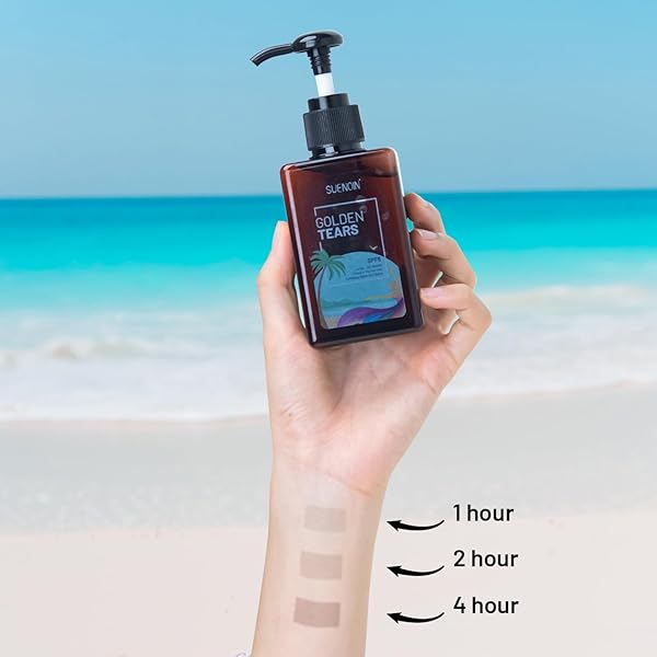 SUENOIN TANNING OIL TRAVEL SIZE 150ML, FAST AND NATURAL DARKENING FORMULA TANNING OIL, ENRICHED WITH VE, NATURALLY FERMENTED PLANT OILS, SEABUCKTHORN OIL FOR A GORGEOUS BRONZE GLOW
