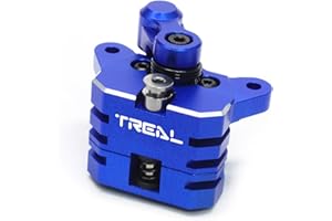 TREAL Aluminum 7075 Front Brake Caliper for Losi 1/4 Promoto-MX Motorcycle(Blue)