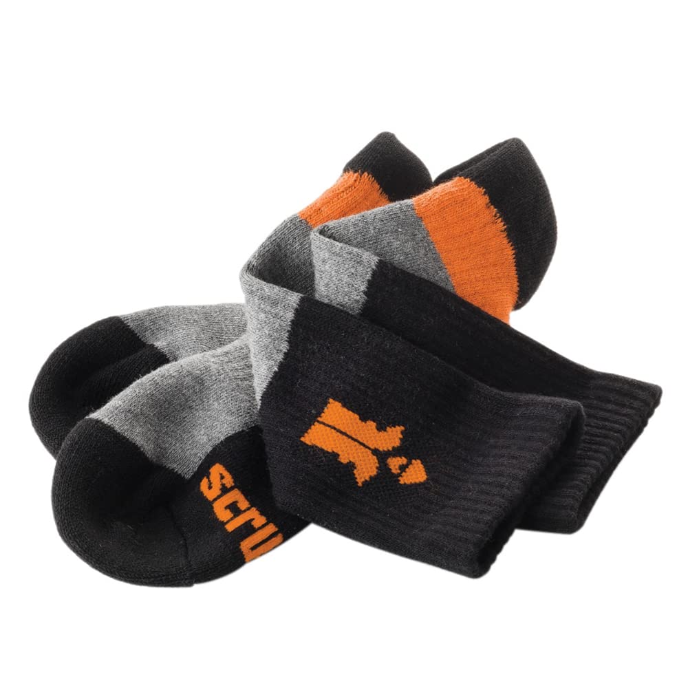 Scruffs Trade Socks 3pk Size 7 - 9.5 / 41 - 44 (T53547)