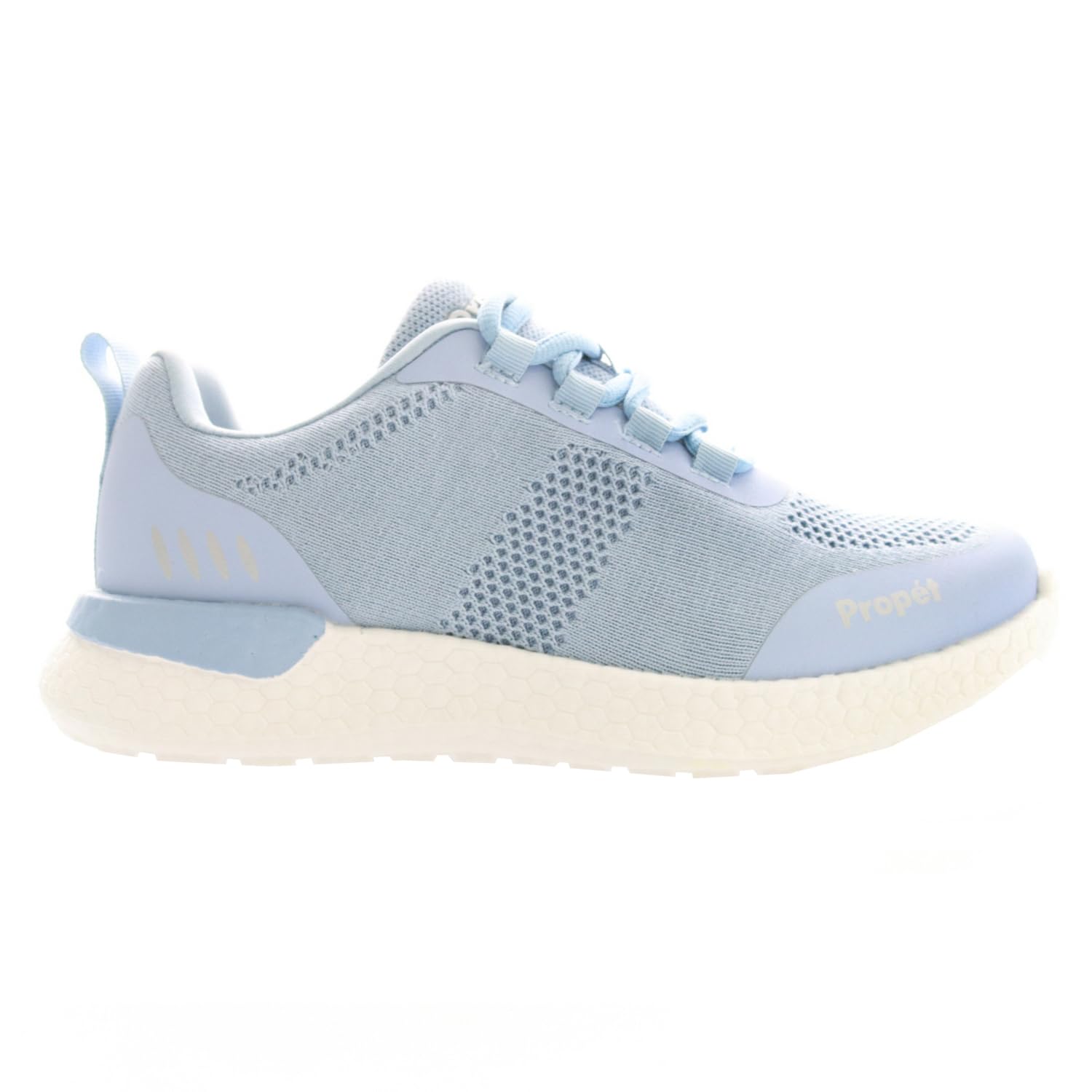 Propét Women’s B10 Usher Sneakers, Powder Blue, 10.5 XX-Wide US
