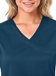 Maevn Women's Blossom Mock Wrap Top