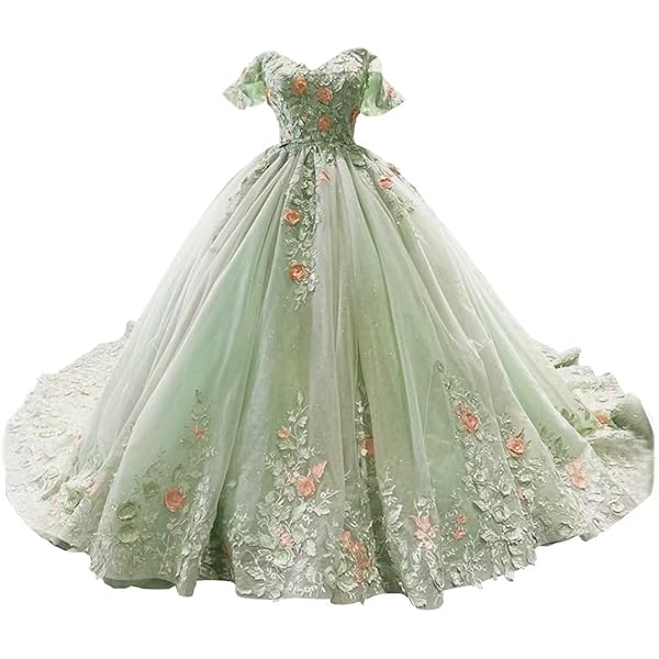 open lace back dress Amazon.com: LOVELIULIU66 Coral 3D Flowers Floral Lace Quinceanera Dresses  A-line Off The Shoulder Sweet 16 Dress Princess Sage Green 2: Clothing,  Shoes & Jewelry