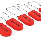 1000 PCS Plastic Wire Padlocks, Numbered Plastic