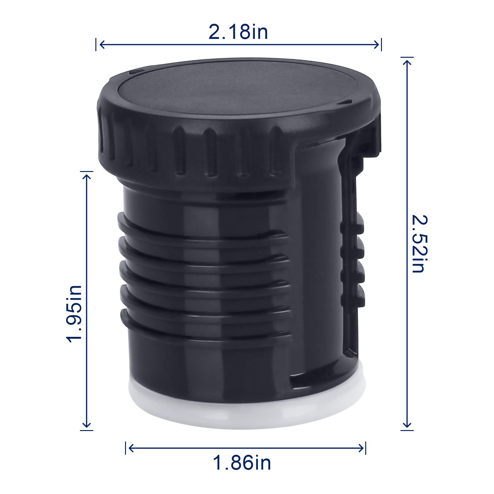 Thermoss Plug Replacement - for Stanley Cup Classic Vacuum Insulated Wide Mouth Bottle (1.5 QT)
