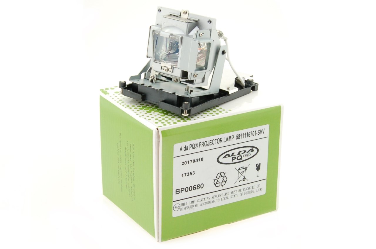 Alda PQ Premium, projector lamp compatible with OPTOMA DH1015, DH1016, EH2060, EX784 projectors, lamp with housing
