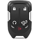 Smart Key Fob for Chevrolet Silverado 2019-2022, Alliskeys Car Proximity Keyless Entry Remote Key Fob for GMC Sierra Chevy Silverado 2019-2022 HYQ1EA HYQ1ES
