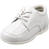 Josmo Baby Boys’ Dress Shoes – Casual Leatherette Derby Walking Shoes (Infant/Toddler)