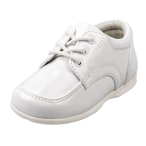 Josmo Baby Boys' Dress Shoes – Casual Leatherette Derby Walking