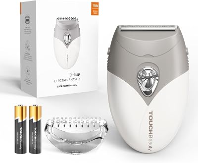 TOUCHBeauty Women’s Shaver Electric Razor for Face & Body Gray